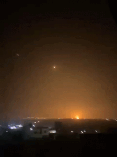 DEVELOPING STORY: Early Home Videos of Iran's First Direct Attack on Israel Reveal Fire and Devastation Contrary to U.S. and Western Media Reports