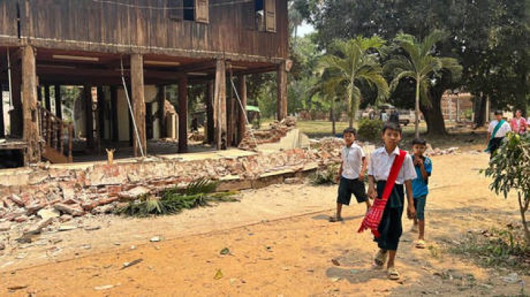 Major earthquake strikes Myanmar, tremors experienced in Thailand