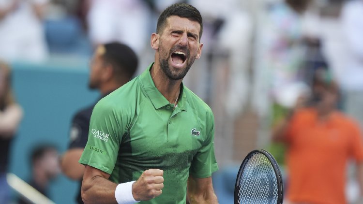 Djokovic reaches ATP Masters 1000 semifinals in Miami, setting record as oldest participant