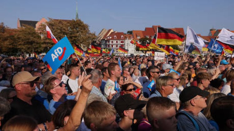 Germany's AfD Ties with Merz's Conservatives, Poll Indicates