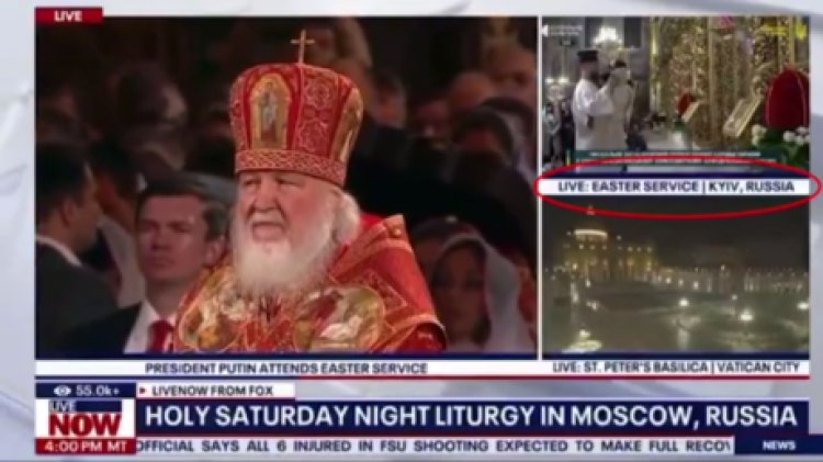 Ukraine Calls for Apology from Fox News for Describing Kiev as Russian