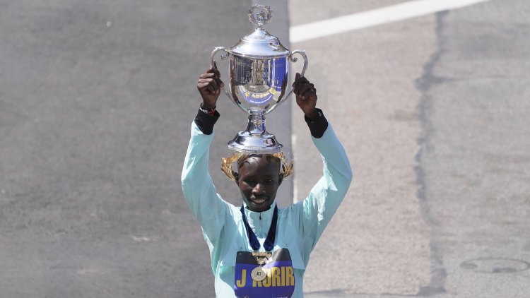 Korir Claims Victory in Men's Boston Marathon; Lokedi Establishes New Course Record