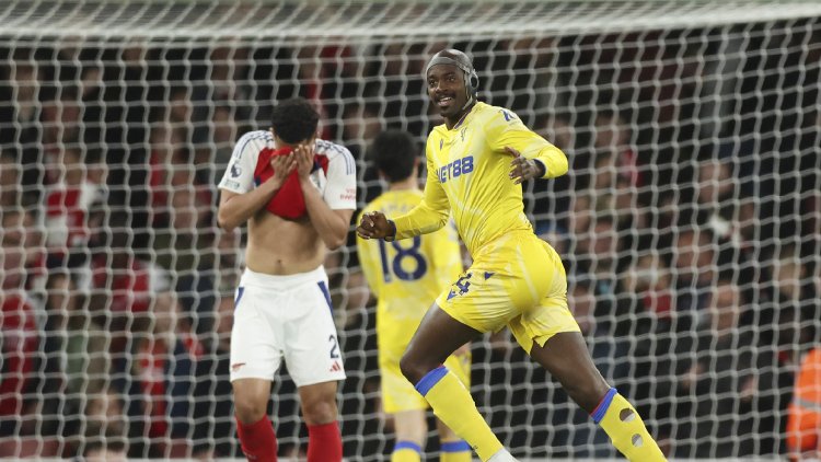 Crystal Palace Thwart Arsenal Victory, Pushing Liverpool to the Verge of Clinching Title