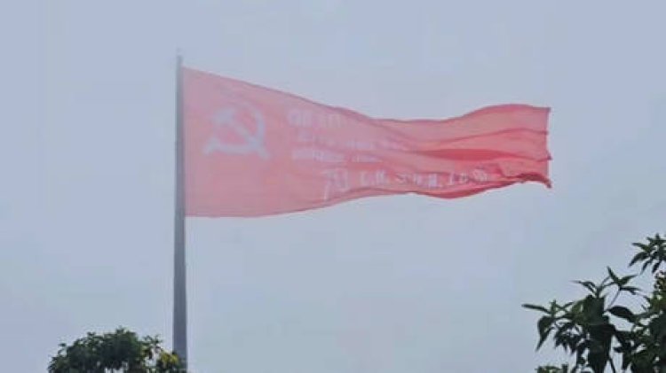 Venezuela Displays World's Largest Victory Banner to Commemorate USSR's Triumph Over Nazi Germany