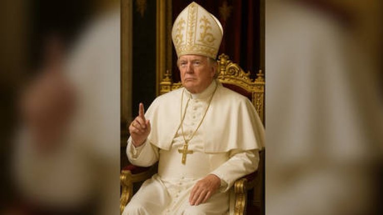 Trump reacts to Pope's tweet criticism